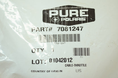 OEM Polaris 7081247 Throttle Cable NOS