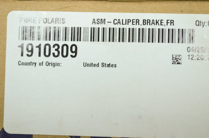 NEW OEM Polaris Front Brake Caliper Magnum Sportsman Xplorer Xplorer 1910309 NOS
