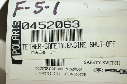 NEW OEM Polaris Tether Safety Switch Engine Shut Off 2005-2006 Predator 50 04520
