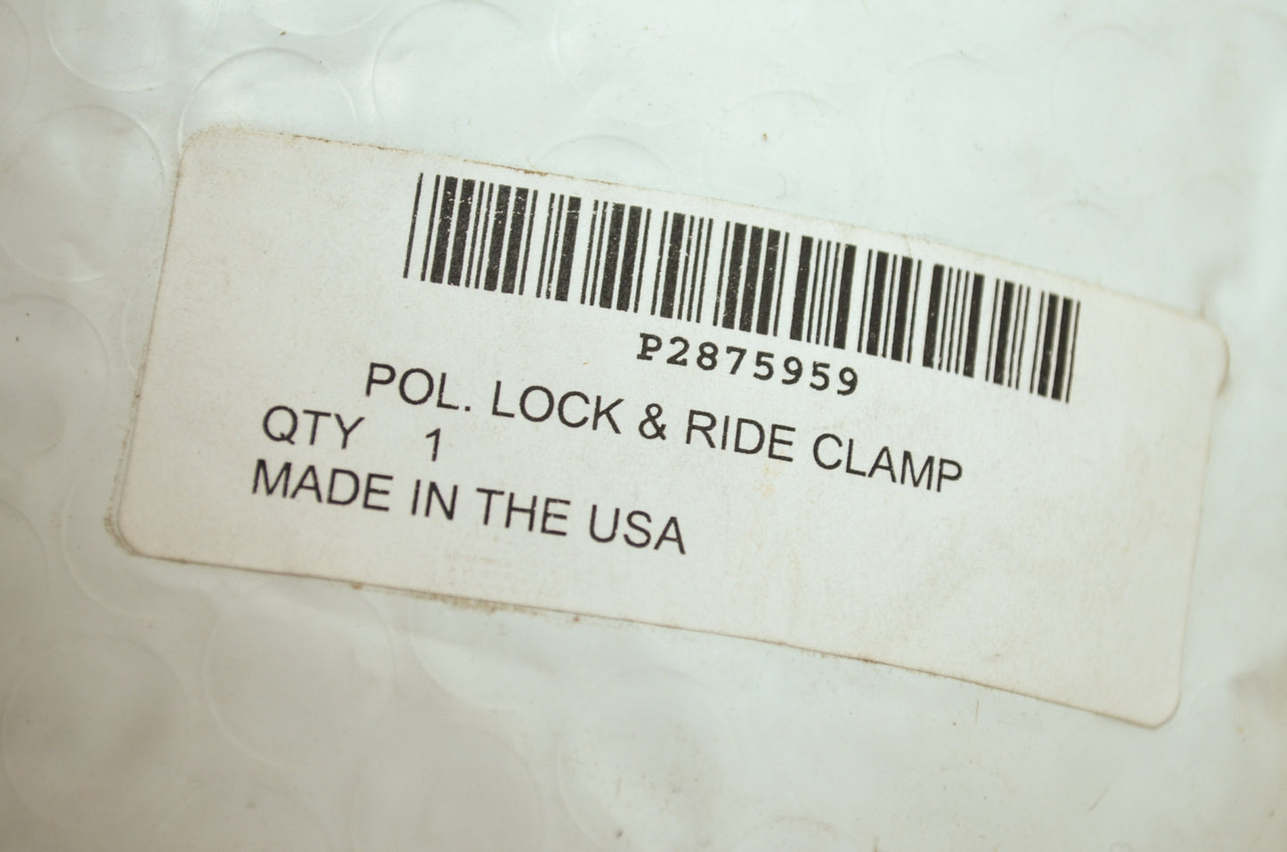 OEM Polaris 2875959 Fast Clamp NOS
