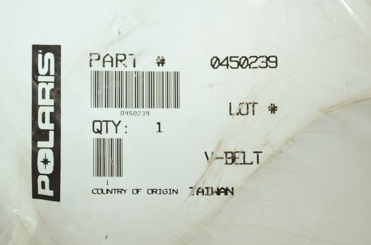 OEM Polaris 450239 V-Belt NOS