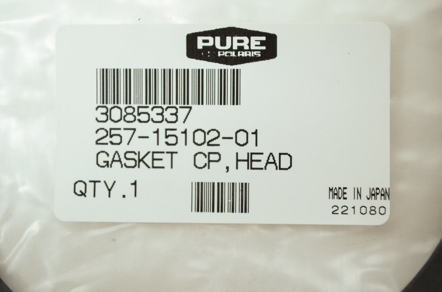 OEM Polaris 3085337 Head Cover Gasket NOS