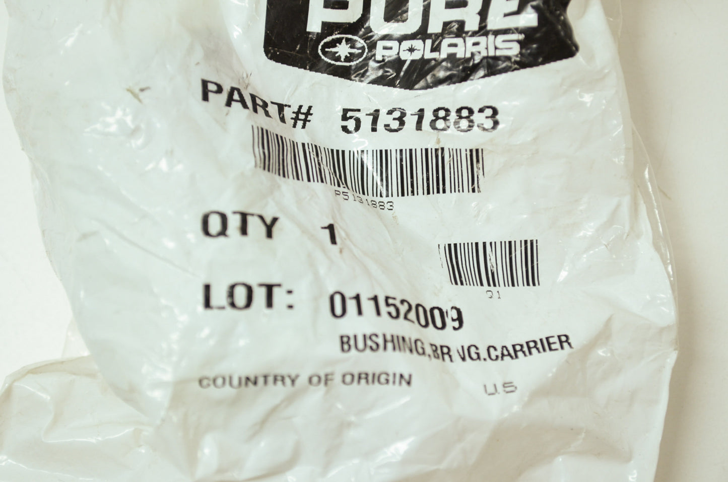 OEM Polaris 5131883 Carrier Bearing Bushing NOS