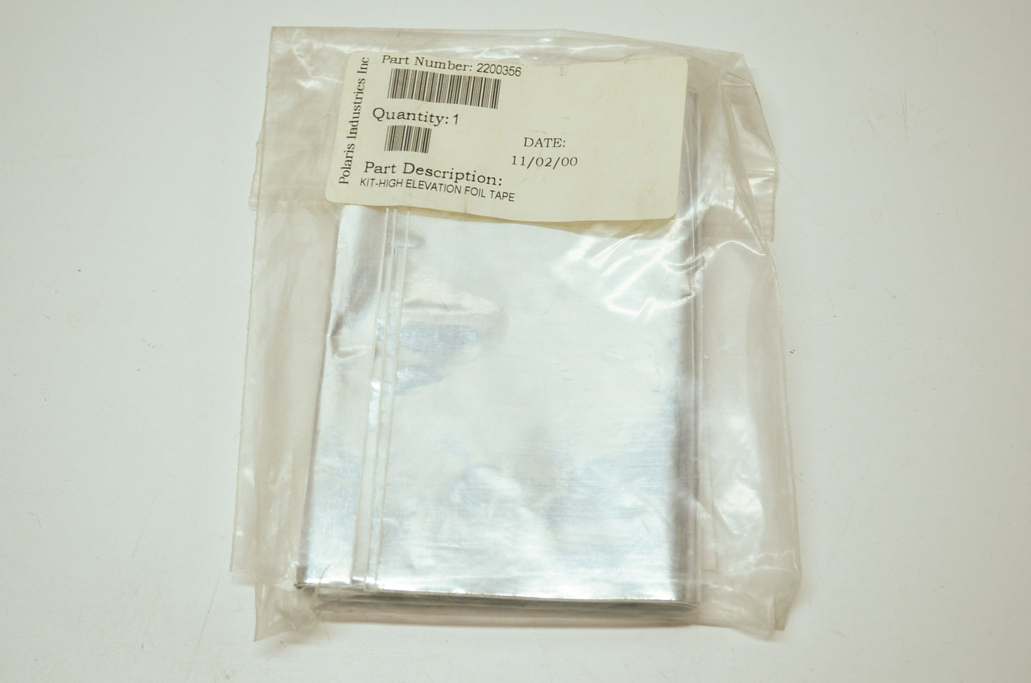 New OEM Polaris 2200356 Tape Foil Kit NOS