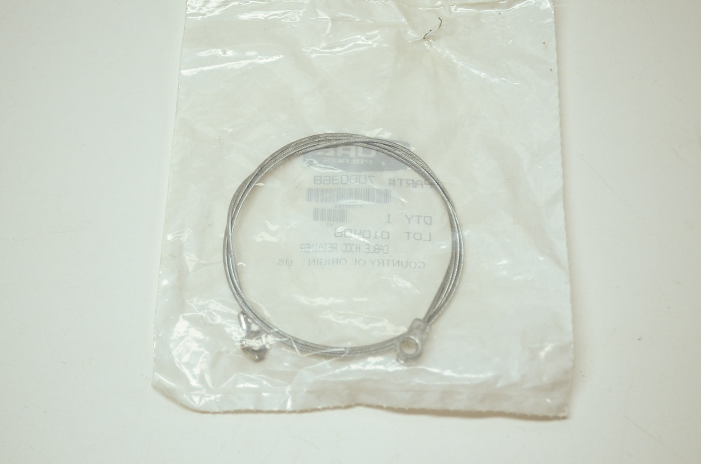 OEM Polaris 7080368 Hood Retainer Cable NOS