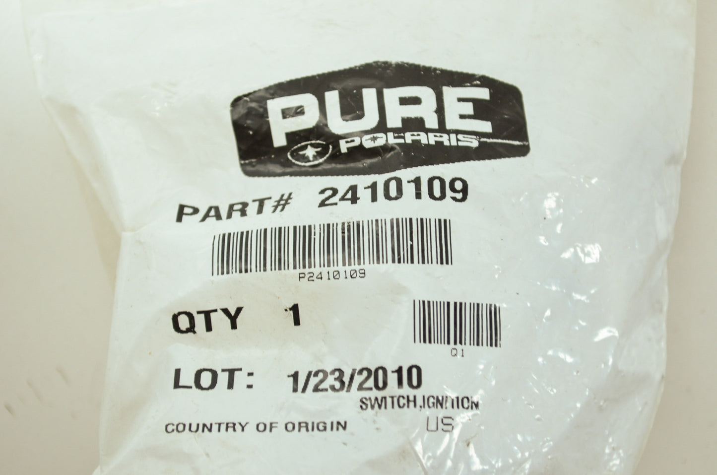 OEM Polaris 2410109 Ignition Switch NOS