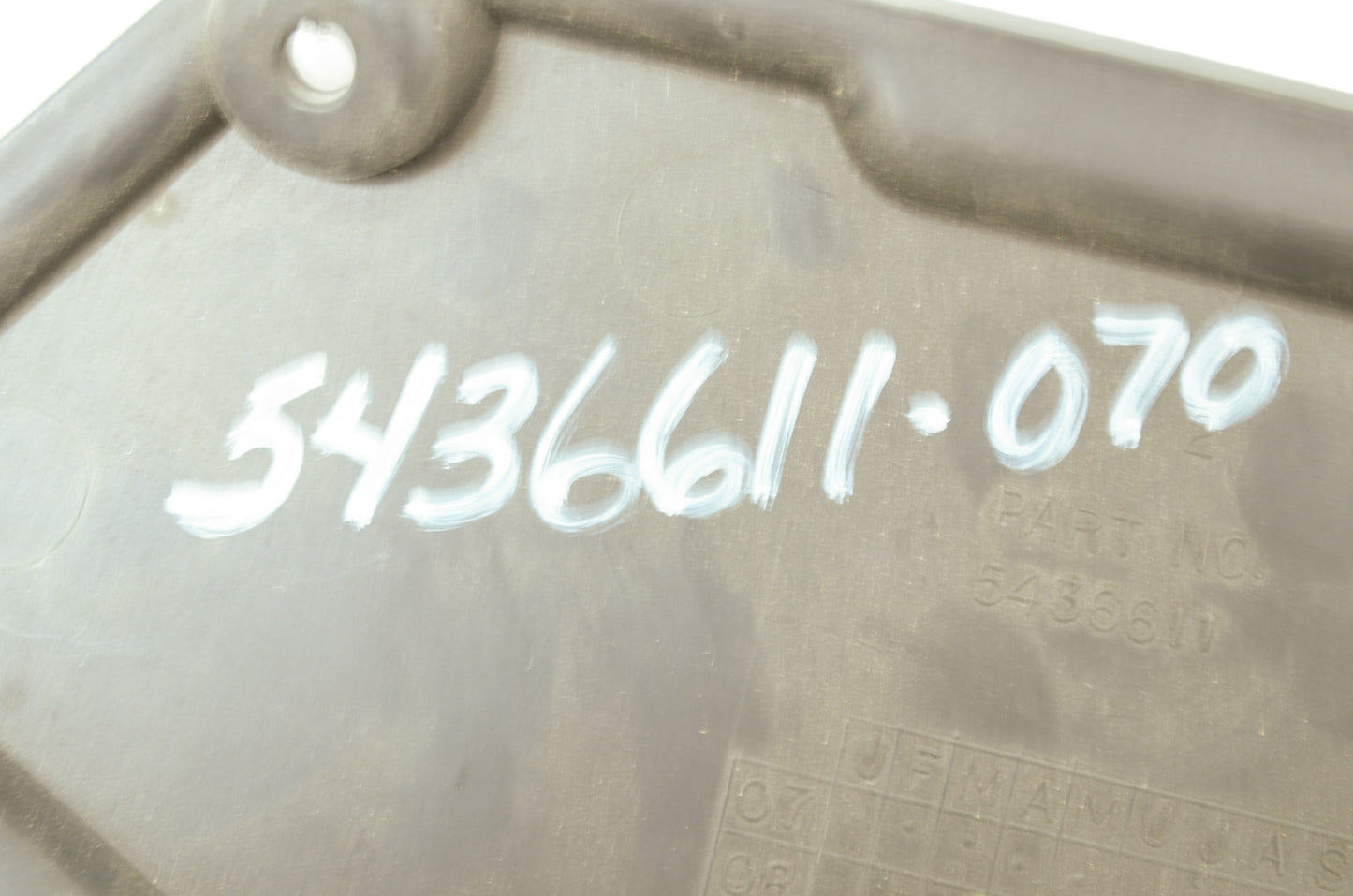 OEM Polaris 5436611-070 Black Winch Pocket Cover NOS