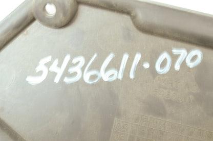 OEM Polaris 5436611-070 Black Winch Pocket Cover NOS