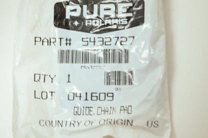 OEM Polaris 5432727 Chain Pad Guide NOS