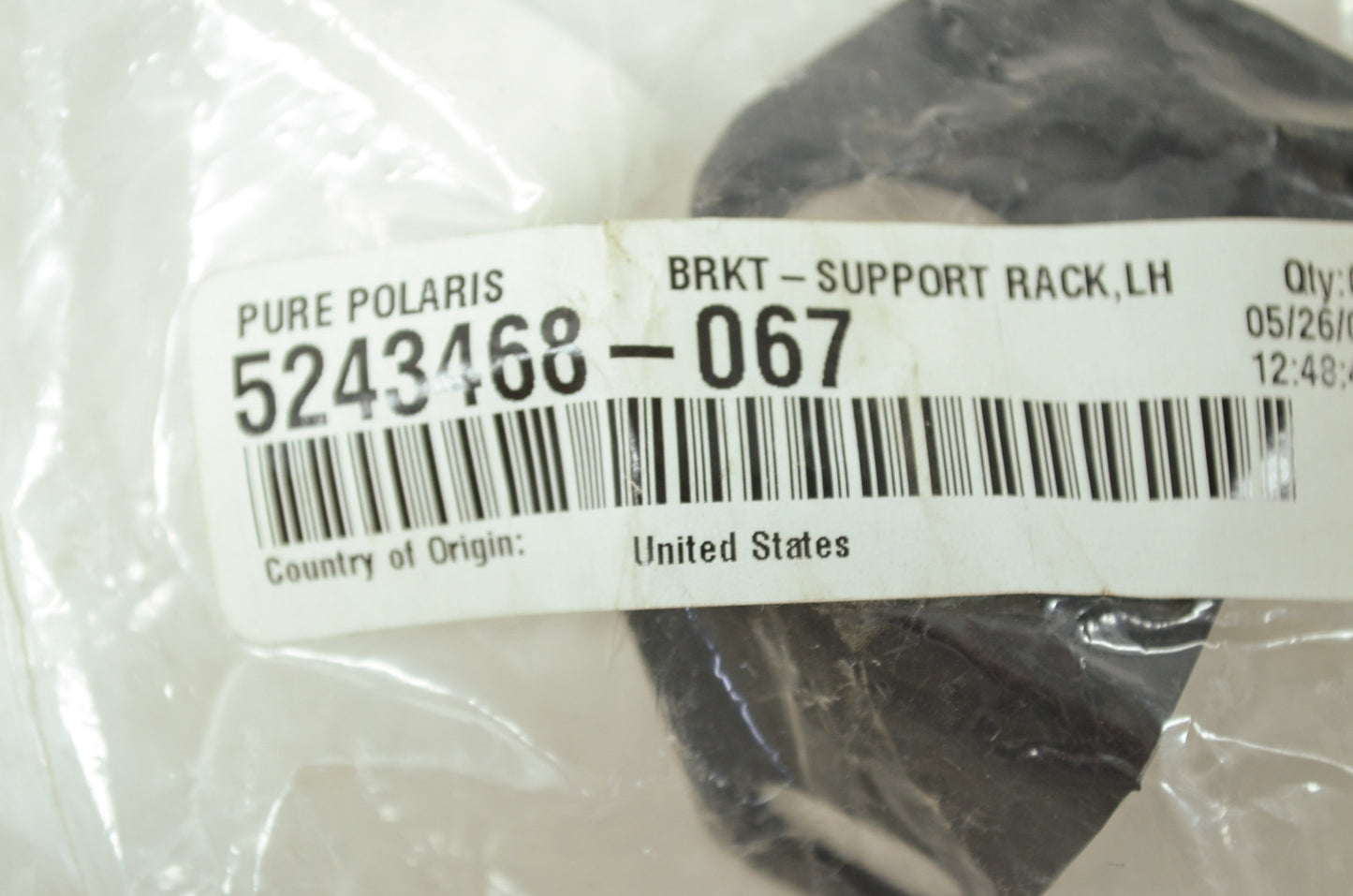New OEM Polaris Left Rack Support Bracket Trail Boss Xplorer 5243468-067 NOS