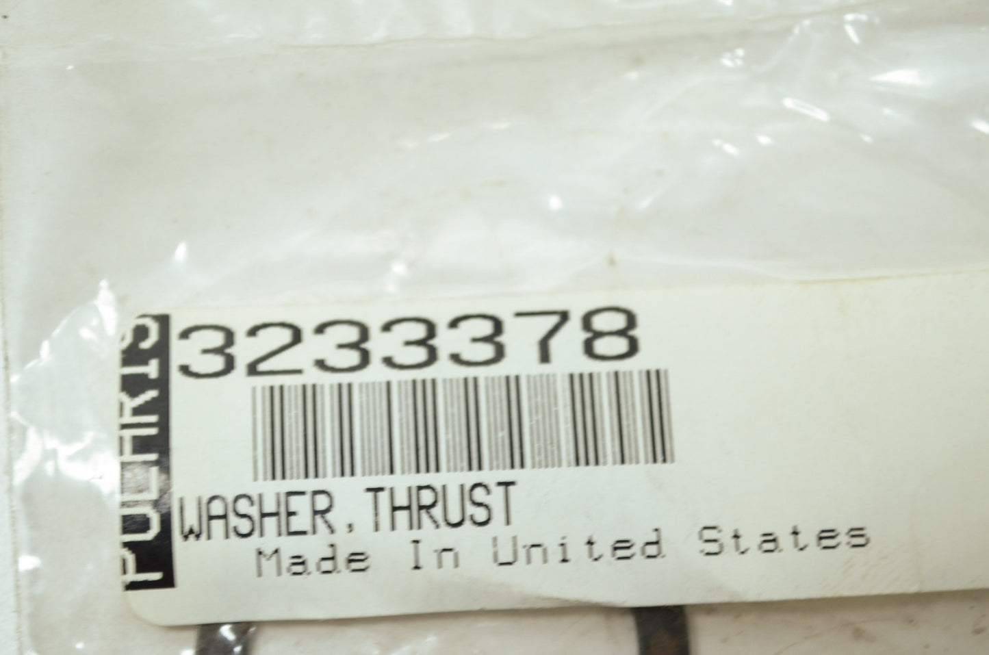 OEM Polaris 3233378 Thrust Washer NOS