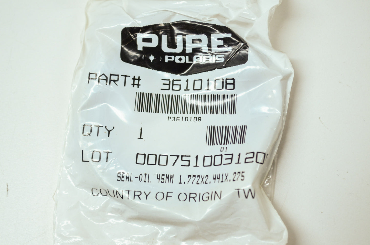 NEW OEM Polaris Gearcase Seal Classic Switchback Touring IQ Cruiser Dragon 36101