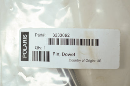 OEM Polaris 3233062 Stop Pin NOS