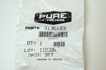 OEM Polaris 3130123 Hex Head Main Jet #200 NOS
