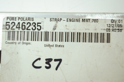 OEM Polaris 5246235 Left Engine Mount Strap NOS