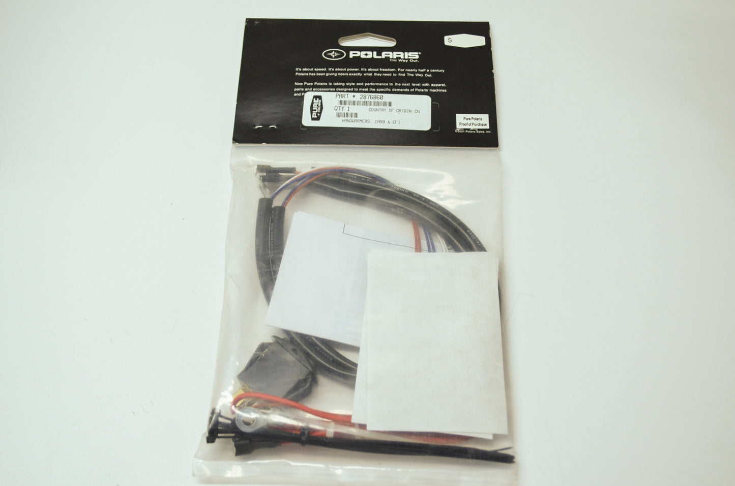 NEW OEM Polaris ATV Snowmobile Handwarmer Kit All 2014 Models 2876860 NOS