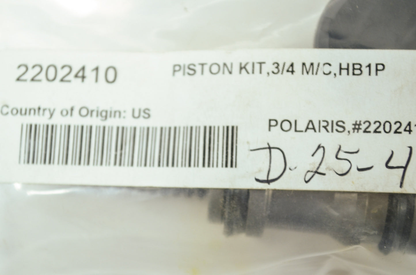 NEW OEM Polaris Master Cylinder Piston Magnum Sportsman ATP Scrambler 2202410 NO