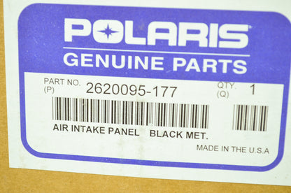 NEW OEM Polaris Air Intake Panel Black XLT SKS RMK SP 2620095-177 NOS