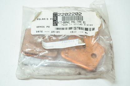 OEM Polaris 2202202, 98-15571 Brake Pad Kit Type 81 NOS