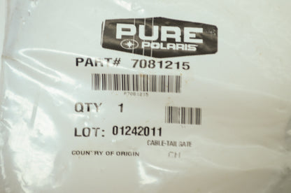 OEM Polaris 7081215 Tailgate Cable NOS