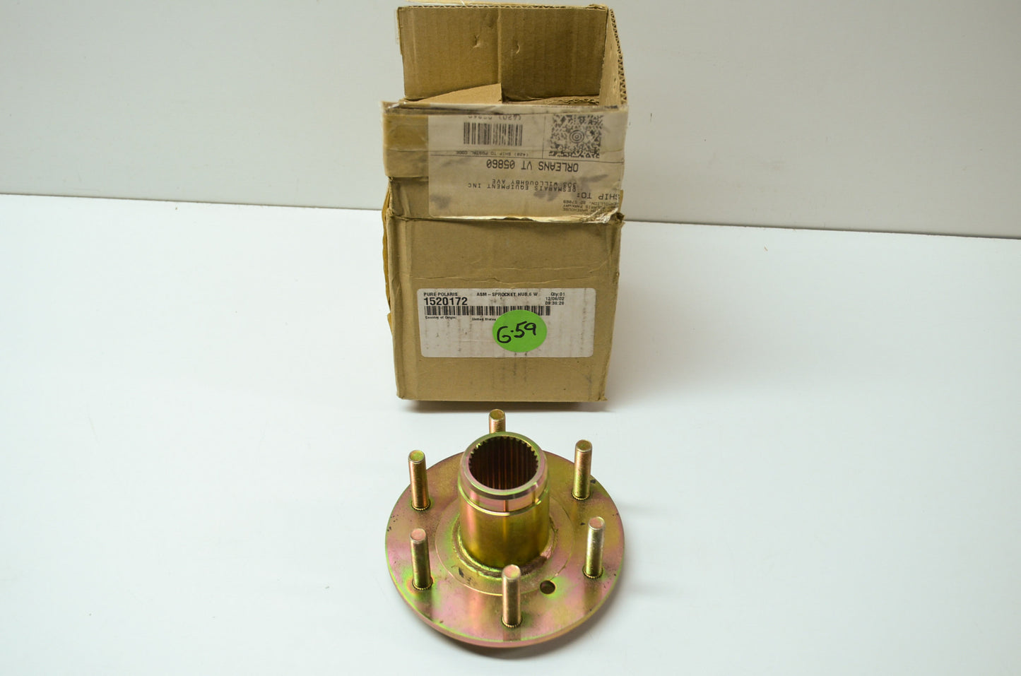 OEM Polaris 1520172 Sprocket Hub Assembly NOS