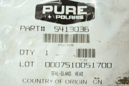 OEM Polaris 5413036 Head Gland Seal NOS