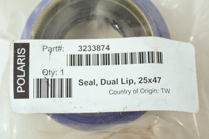 OEM Polaris 3233874 Dual Lip Seal NOS