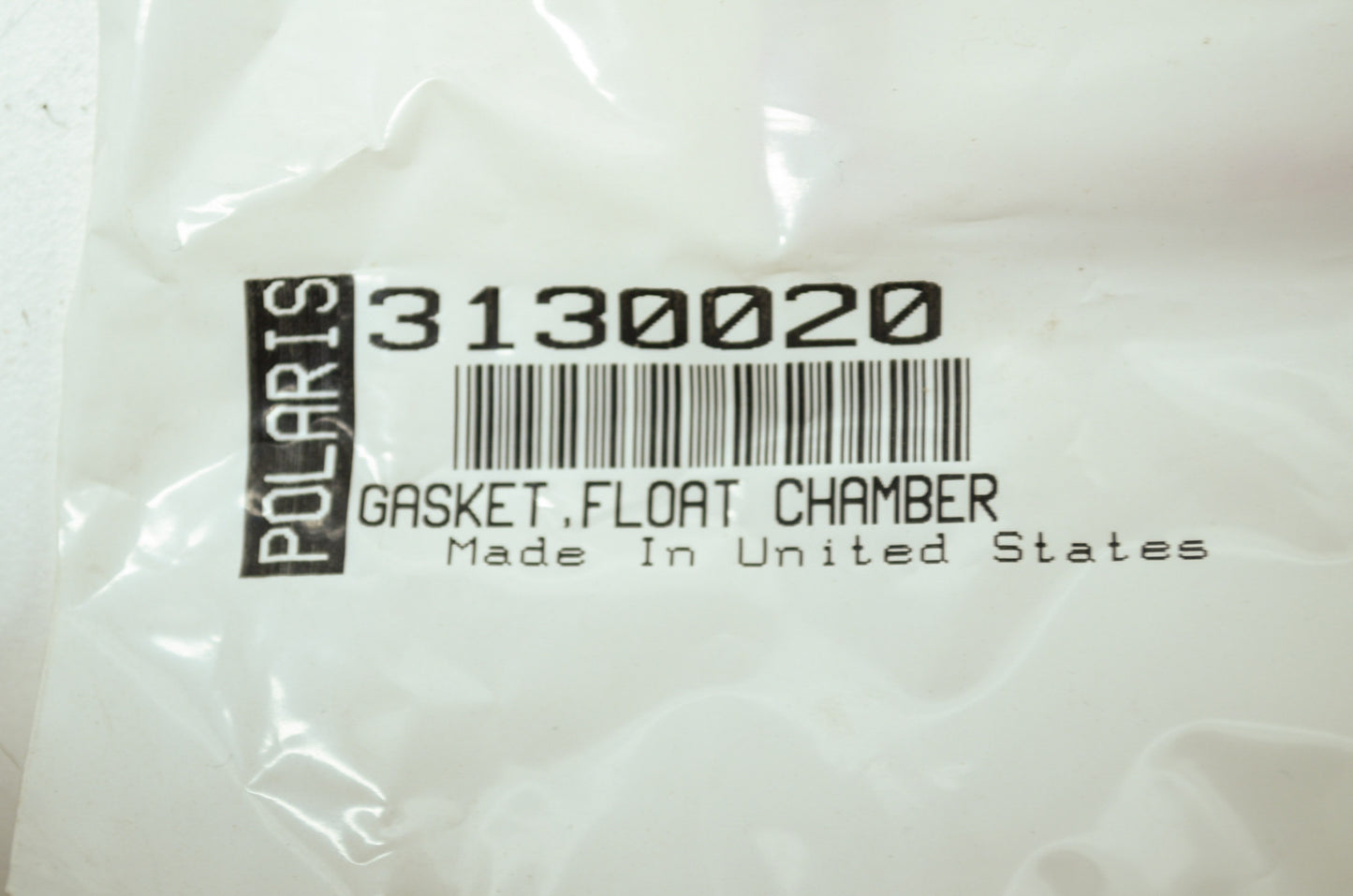 OEM Polaris 3130020 Float Chamber Gasket NOS
