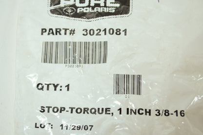 OEM Polaris 3021081 Torque Stop NOS