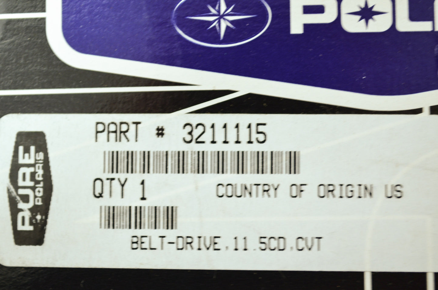 NEW OEM Polaris Drive Belt Fusion Switchback Classic RMK Cleanfire Dragon 321111