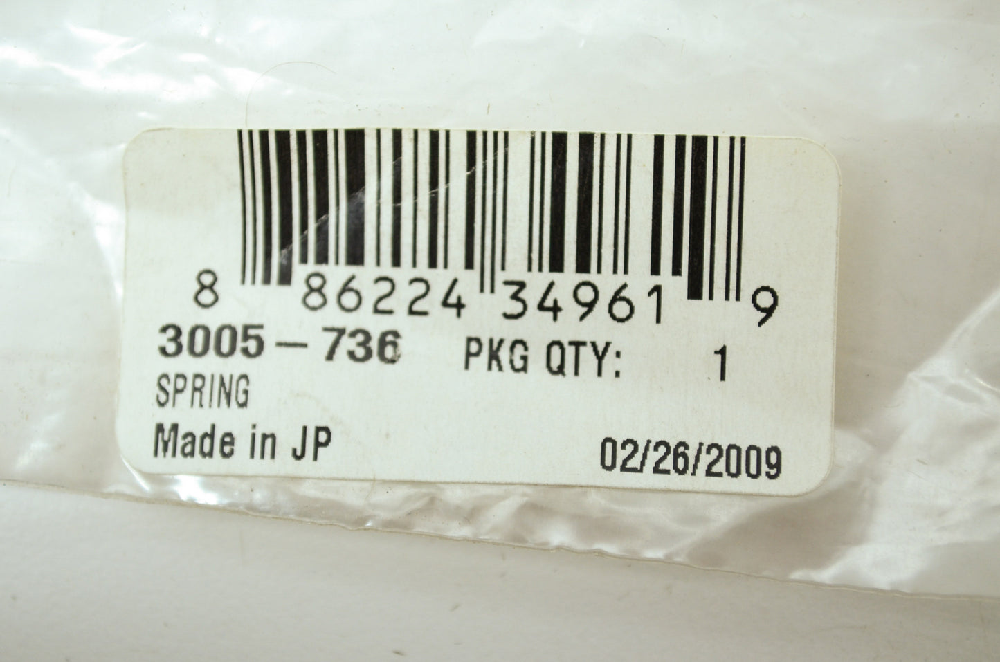 OEM Arctic Cat 3005-736 Spring NOS