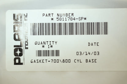 OEM Polaris 5811784 Cylinder Base Gasket NOS