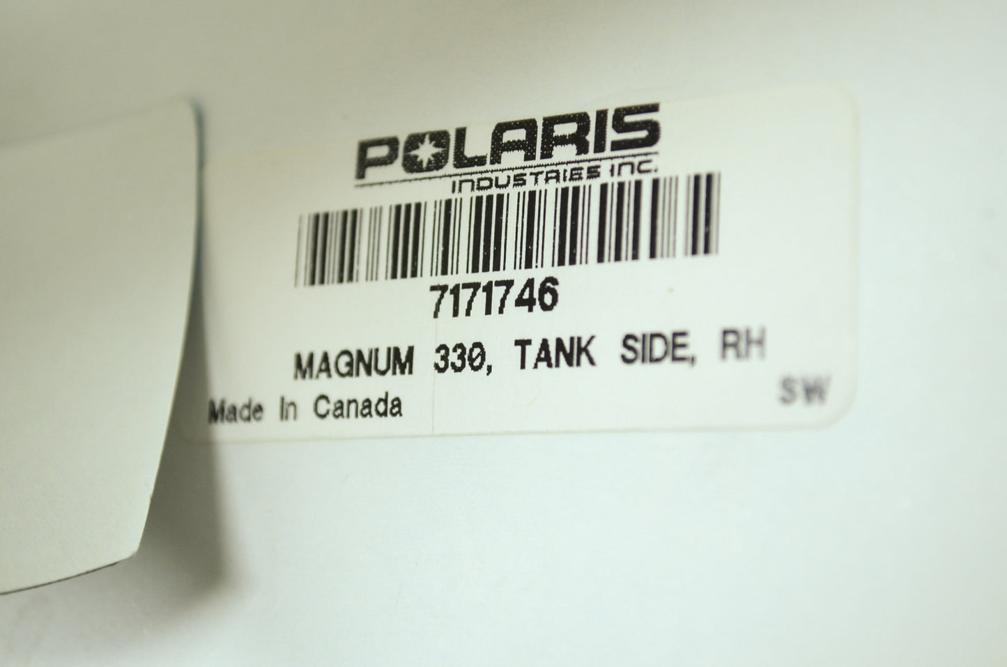 NEW OEM Polaris Right Tank Decal 2004 Magnum 330 2x4 4x4 7171746 NOS
