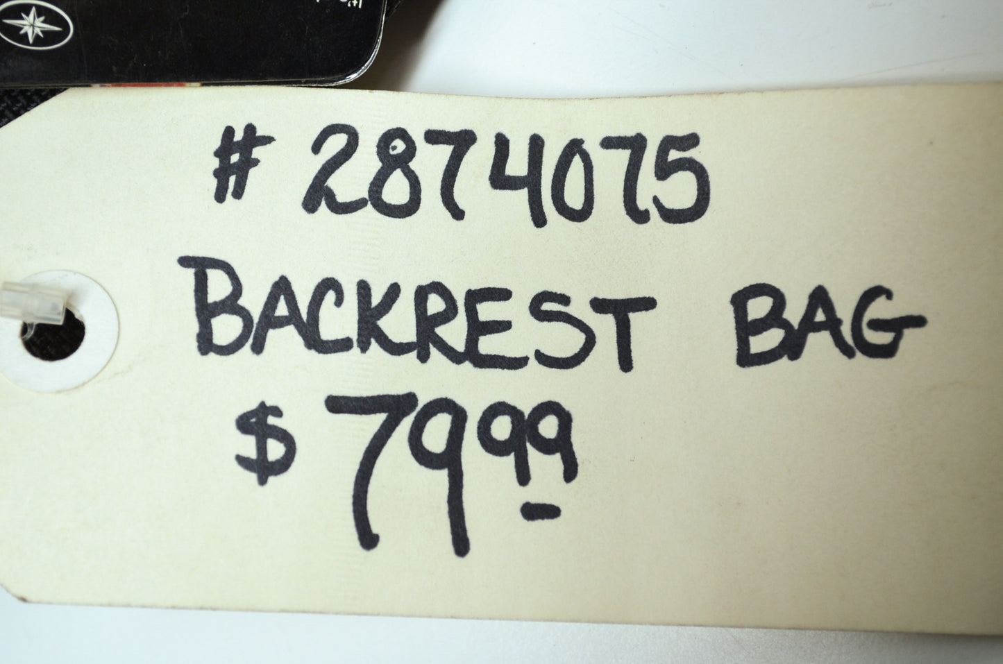 NEW OEM Polaris Backrest Bag 2874075 NOS