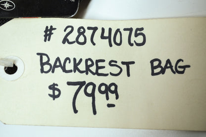 NEW OEM Polaris Backrest Bag 2874075 NOS