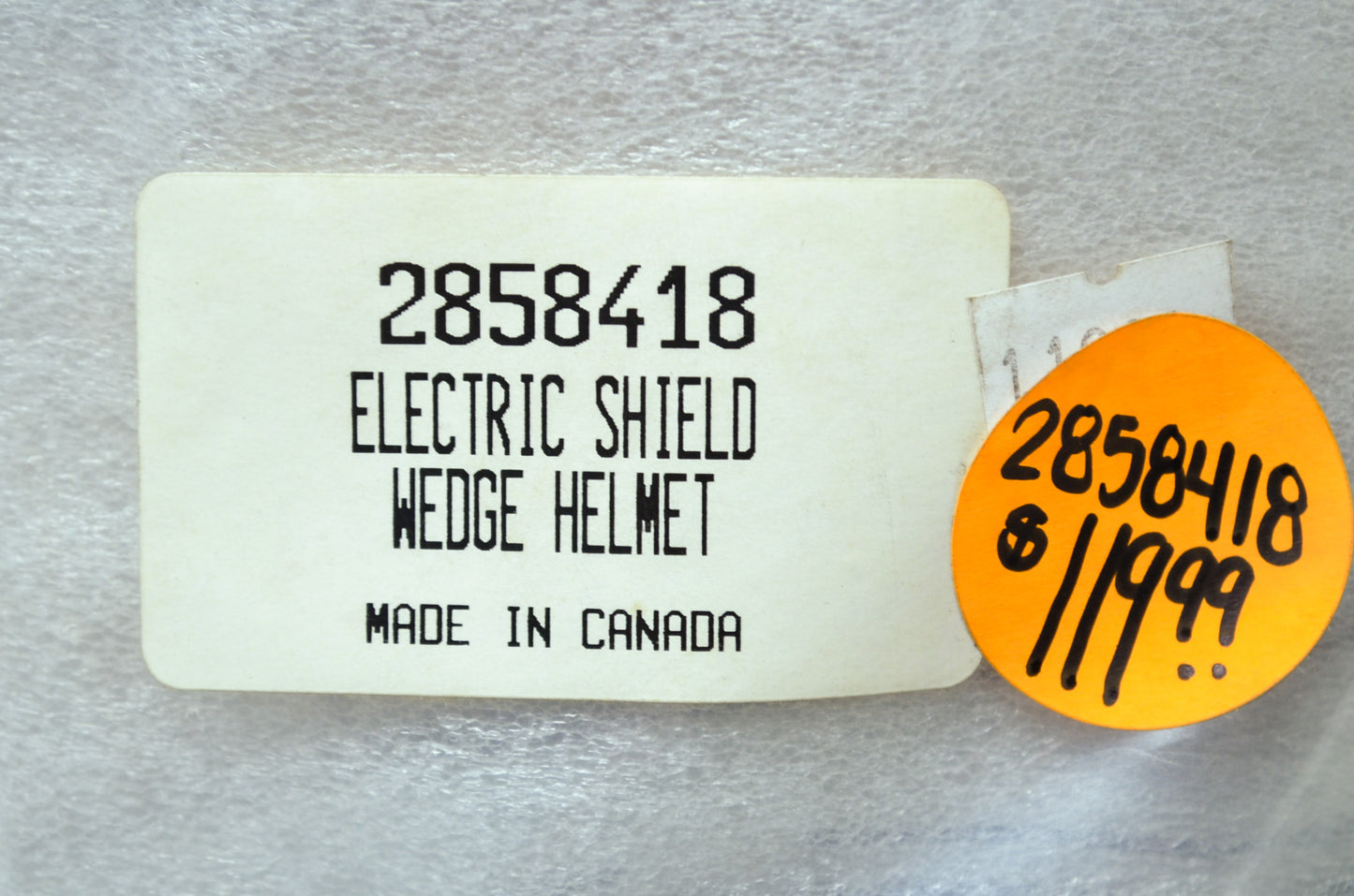 OEM Polaris Electric Helmet Shield 2858418
