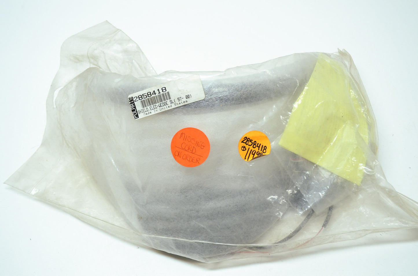 OEM Polaris Electric Helmet Shield 2858418