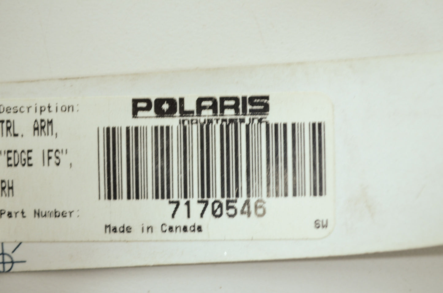 NEW OEM Polaris Decal 'Edge' 2003 Frontier Classic 7170546 NOS