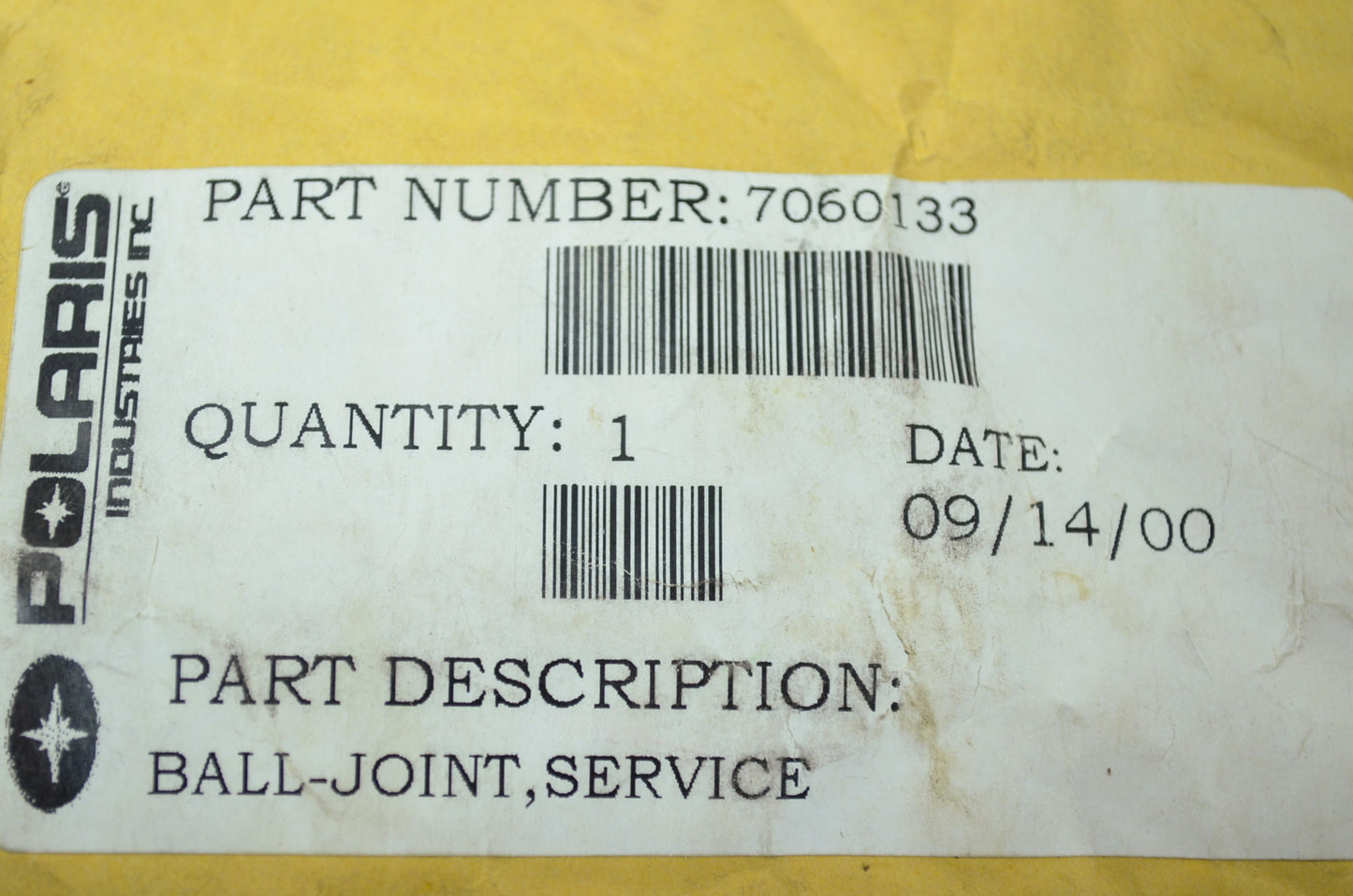 NEW OEM Polaris Ball Joint Scrambler Cyclone Trail Boss 7060133 NOS