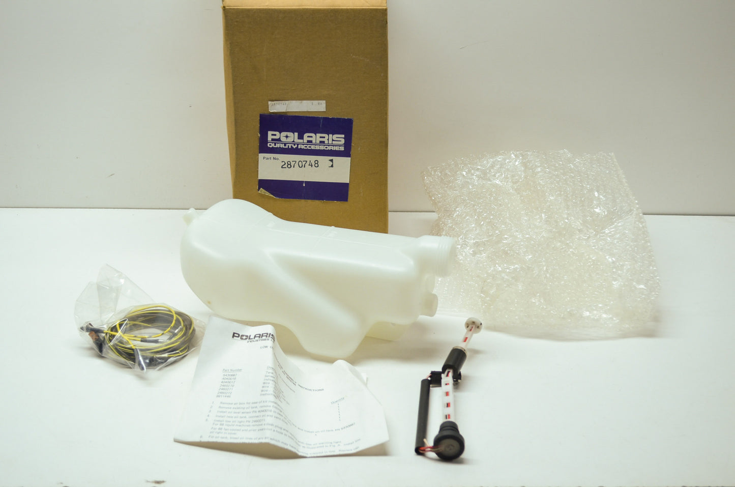 NEW OEM Polaris Snowmobile Oil Lever Sensor Kit 2870748 NOS