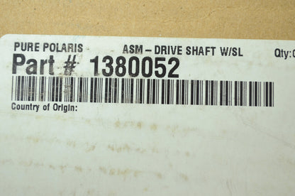 NEW OEM Polaris Drive Shaft Trail Big Boss Sportsman 4x4 250 350L 1380052 NOS