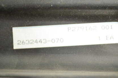 OEM Polaris 2632443-070 Left Black Snow Skirt/Reflector Assembly NOS