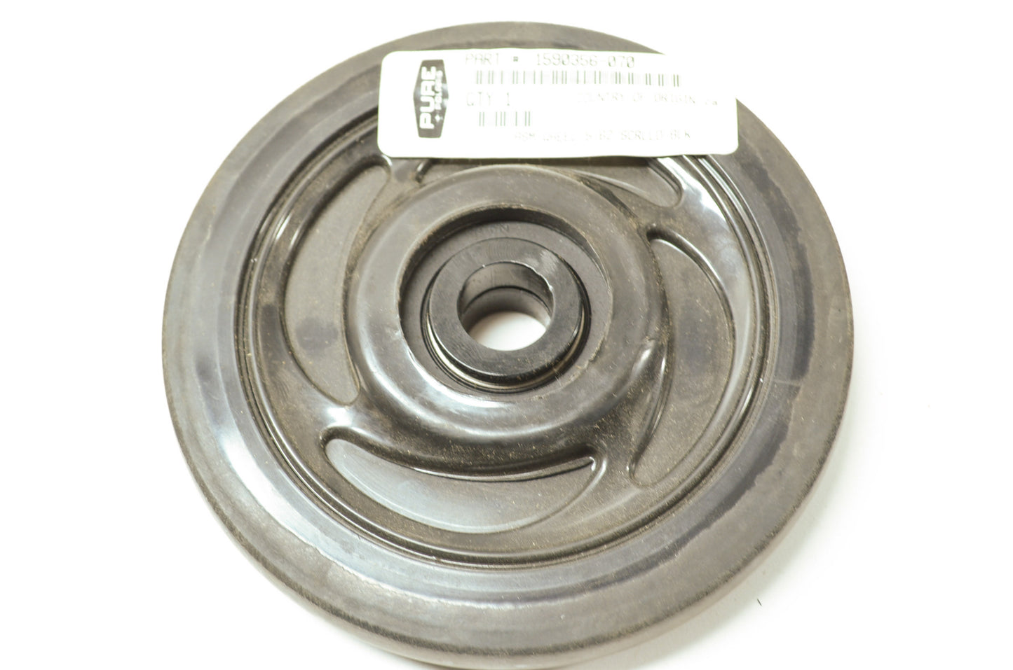 OEM Polaris 1590356-070 Idler Wheel Black 2008-2014 Widetrack LX NOS