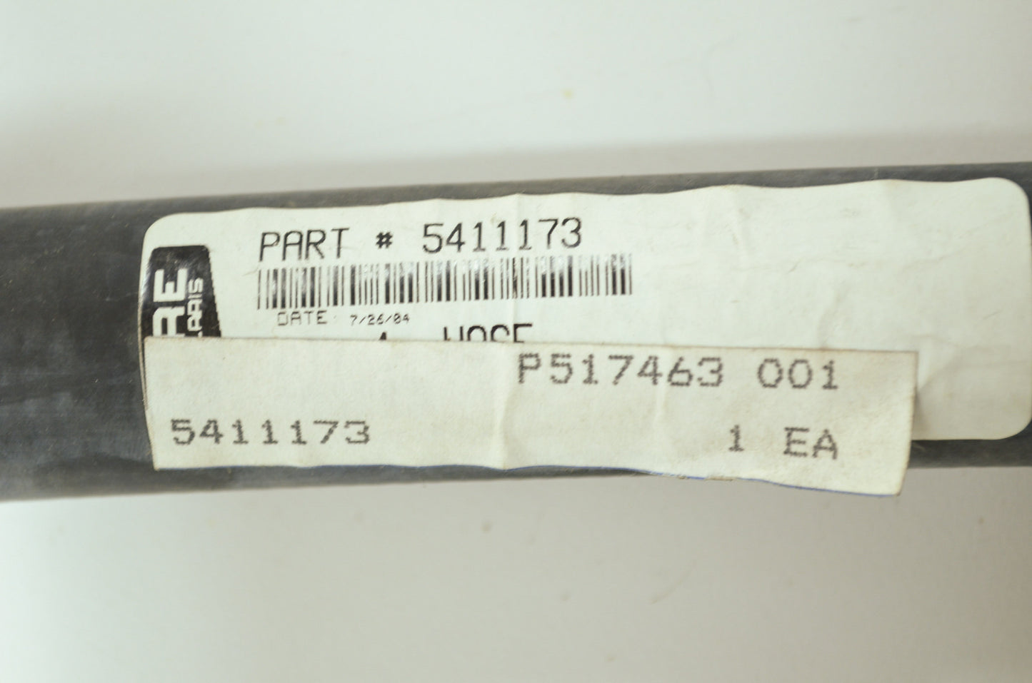 OEM Polaris 5411173 Lower Engine Hose NOS