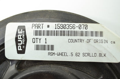 OEM Polaris 1590356-070 Idler Wheel Black 2008-2014 Widetrack LX NOS