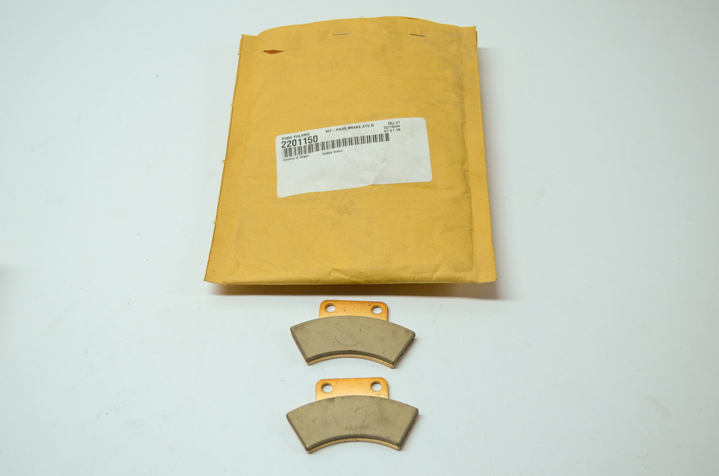 OEM Polaris 2201150 Brake Pad Set Trail Boss Xpress Big Boss Magnum 2x4 4x4 NOS