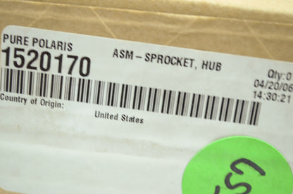OEM Polaris 1520170 Sprocket Hub Assembly NOS