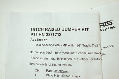NEW OEM Polaris Raised Hitch 2871713 NOS