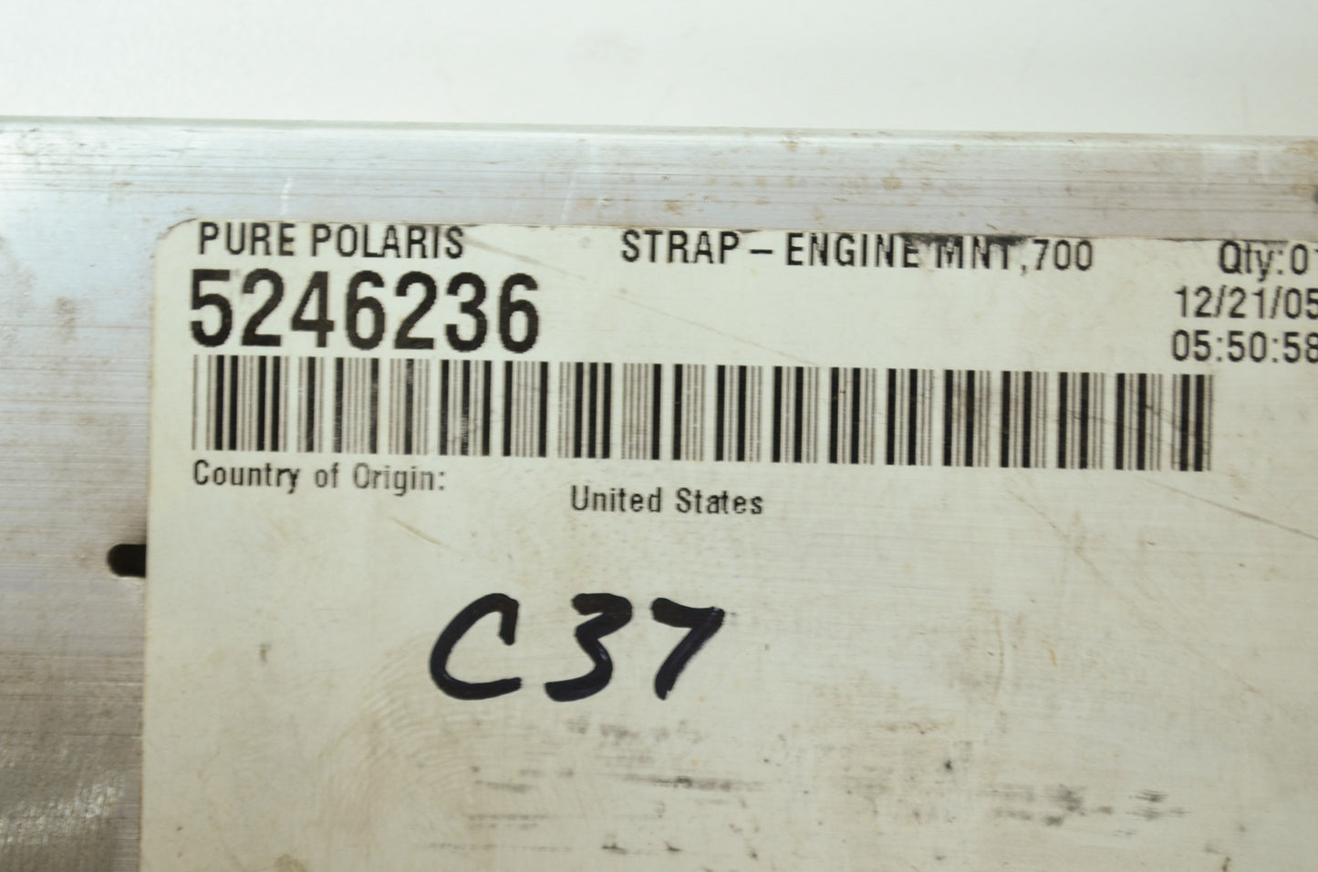 OEM Polaris 5246236 Right Engine Mount Strap NOS
