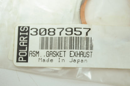 OEM Polaris 3087957 Exhaust Gasket Assembly NOS